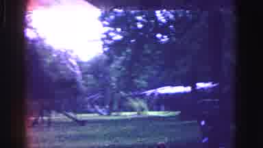 Galena Illinois USA (1967): Children Are Playing In The Garden And They Are Happy