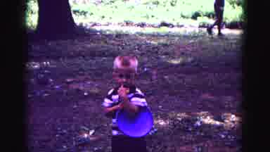 Galena Illinois USA (1967): Children Play With Each Other At A Lunch Hosted By