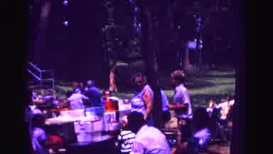 Galena Illinois USA (1967): People Getting Food And Sitting Down To Picnic