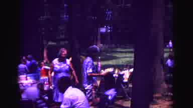 Galena Illinois USA (1967): Children Gather Outdoors For Lunch Around Picnic