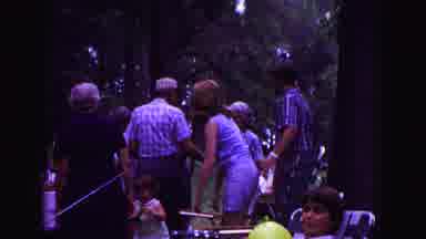 Galena Illinois USA (1967): Woman And Man Hold Hands While Walking Through