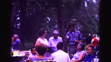 Galena Illinois USA (1967): Everyone Attended The Family Reunion