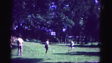 Galena Illinois USA (1967): A Video Of A Family Playing In The Yard Back In 1990