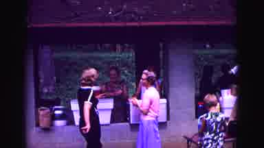 Galena Illinois USA (1967): Ladies Talking To Each Other 2 Is Washing Her Hands