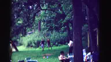 Galena Illinois USA (1967): Many People At The Park