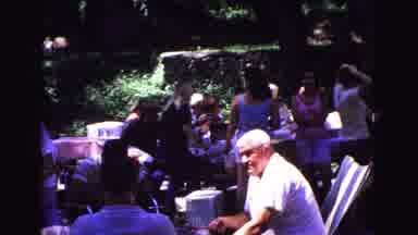 Galena Illinois USA (1967): A Party In A Person's Backyard