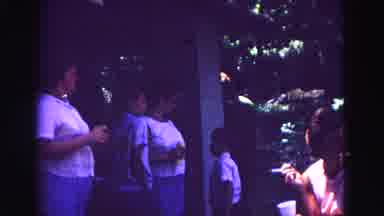 Galena Illinois USA (1967): Large Family Talks Children Play While Enjoying