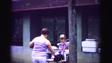 Galena Illinois USA (1967): People Walking In The Foot Path And Purchase From