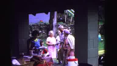Galena Illinois USA (1967): Outdoor Lunch With Family