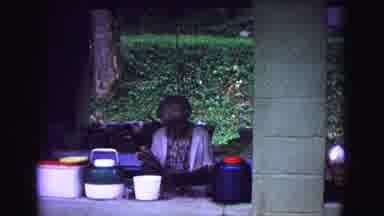 Galena Illinois USA (1967): A Camp Fire Camping Event With Food And People