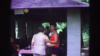 Galena Illinois USA (1967): Gathering Of Friends And Family In A Park Very Well