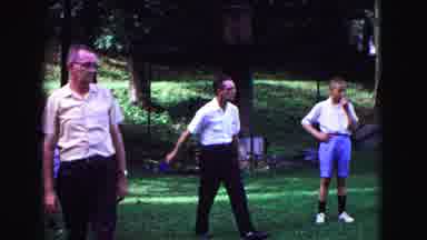 Galena Illinois USA (1967): Games In A Natural Park That Is Located In The City