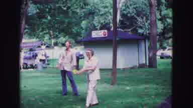Galena Illinois USA (1967): Family On Picnic At Greenery Place And They Are