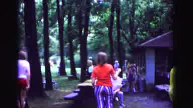 Galena Illinois USA (1967): Women Prepare For Lively Badminton Game In Pleasant