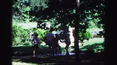Galena Illinois USA (1967): Jump Game In The Park With Friends