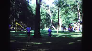 Galena Illinois USA (1967): Childrens Playing Football