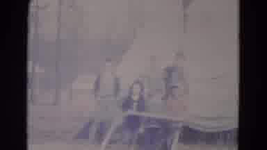 Lincoln Nebraska (1967): A Family Poses In Front Of A Teepee Or Tent At A Park