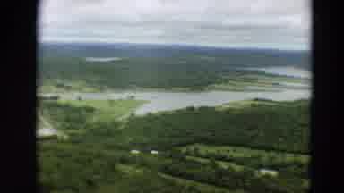 Minnesota US (1967): Aerial View Of Green Landscape With Small Bodies Of Water