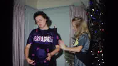 New Mexico USA (1967): Woman Teaching Younger Scout Girl Choreography In Front Of