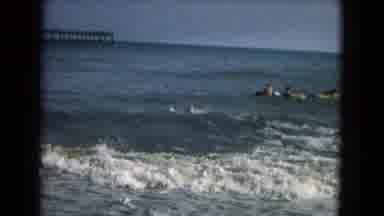 New Mexico USA (1967): Swimming Waves Water Surfing Beach Sun Fun Vacation Diving