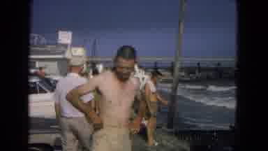 New Mexico USA (1967): Guy With Tan Looks Hot And Cars Are Out Close To Each Other
