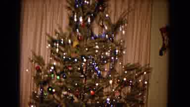 New Mexico USA (1967): Christmas Family Time Presents Decorations Happy Kids