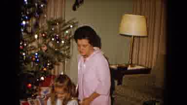 New Mexico USA (1967): Kids Happiness Family Christmas Time Presents Joy Christmas