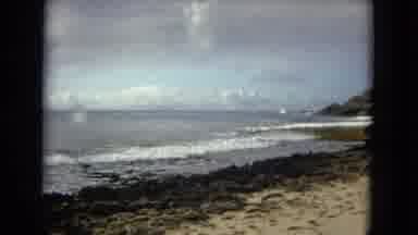 New Mexico USA (1967): Old Footage Of People Walking On A Beach
