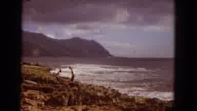 New Mexico USA (1967): Very Well Maintained Wild Beach With Very Rough Sea
