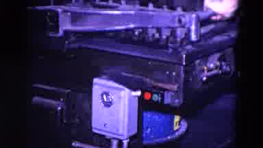Trenton New Jersey (1967): Large Riveted Industrial Machine Handled By Manual