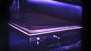 Trenton New Jersey (1967): A Book Is Passed Through A Roller Press On A Conveyor