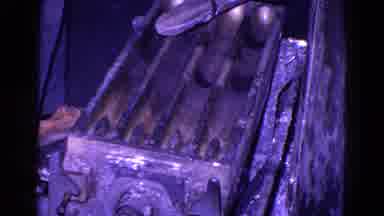 Trenton New Jersey (1967): Liquid Metal Substance Flows Through One Of Four Metal