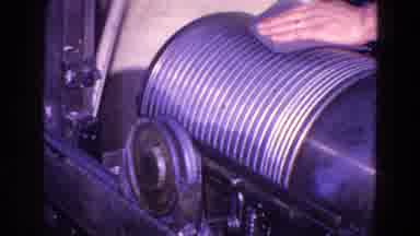 Trenton New Jersey (1967): Manufacturing Process Someone Is Assembling Parts Into