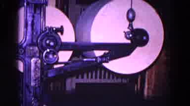 Trenton New Jersey (1967): Rolls Of Big Paper Stacked On Top Of Each Other