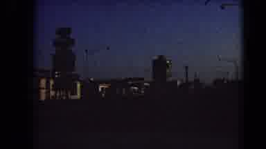 Las Vegas Nevada (1966): A Slow Drive Down The Road Into A Small Town As It's