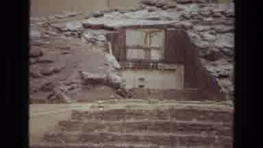 Iran (1972): Stone Ruins In Desert Have Carvings And Open Areas