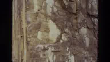 Iran (1972): Tall Thick Stone Column At An Archaeological Site Perhaps Egypt