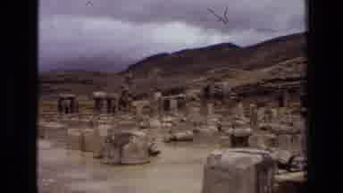 Iran (1972): The Site Of An Excavation Where Many Artifacts Have Been Discovered