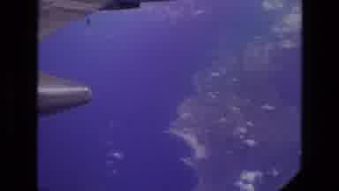 Iran (1972): Plane Flying Past Mountains