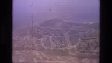 Iran (1972): A Towns Grid Layout From An Aerial View From Outside The Window Of A
