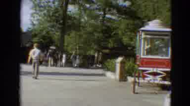 Branson Missouri USA (1968): Walking Around Fairgrounds With Haunted Parts Many