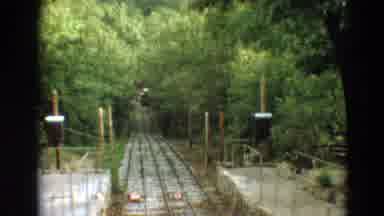 Branson Missouri USA (1968): A Set Of Tracks That Is Going Through The Woods With