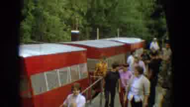 Branson Missouri USA (1968): Families Exiting Vessel