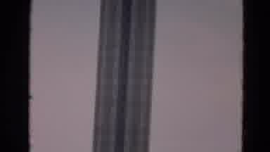 Branson Missouri USA (1968): Very Tall Windowed Building Surrounded By Trees In A