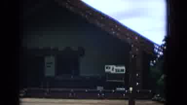 Honolulu Hawaii (1968): Oriental Big House With Two People At The Start Of The