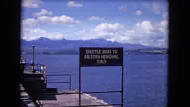 Honolulu Hawaii (1968): People On Vacation Visiting An Arizona Memorial There Is A