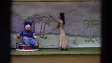 Lahaina Maui Hawaii (1968): Puppet Show Of Male And Female Puppets With A