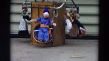 Lahaina Maui Hawaii (1968): A View Of Puppets Hanging On A String
