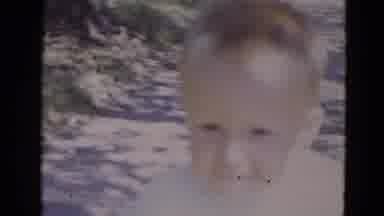 Lincoln Nebraska (1968): Baby Boy Riding A Baby Car