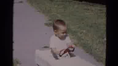 Lincoln Nebraska (1968): Vintage Film Of Children Playing In Toy Car